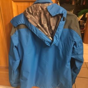 Heavy duty rain/ski jacket